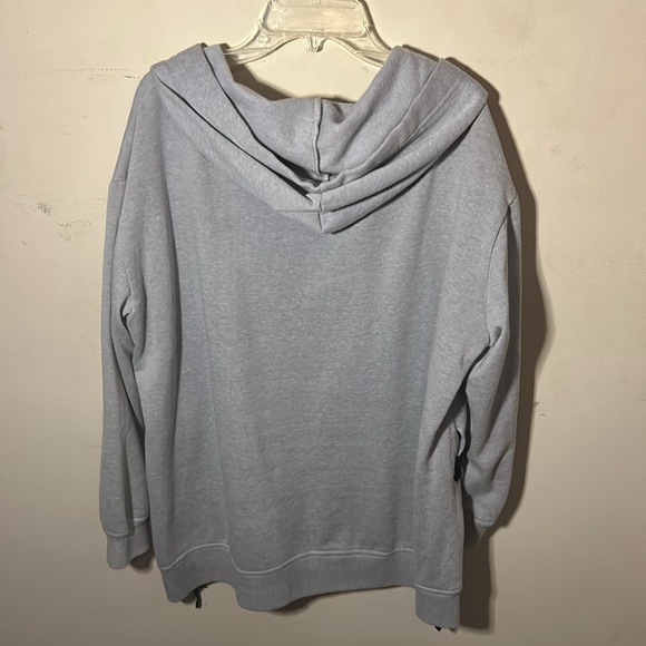 Grey hoodie with cute bows by just be - Picture 3 of 3